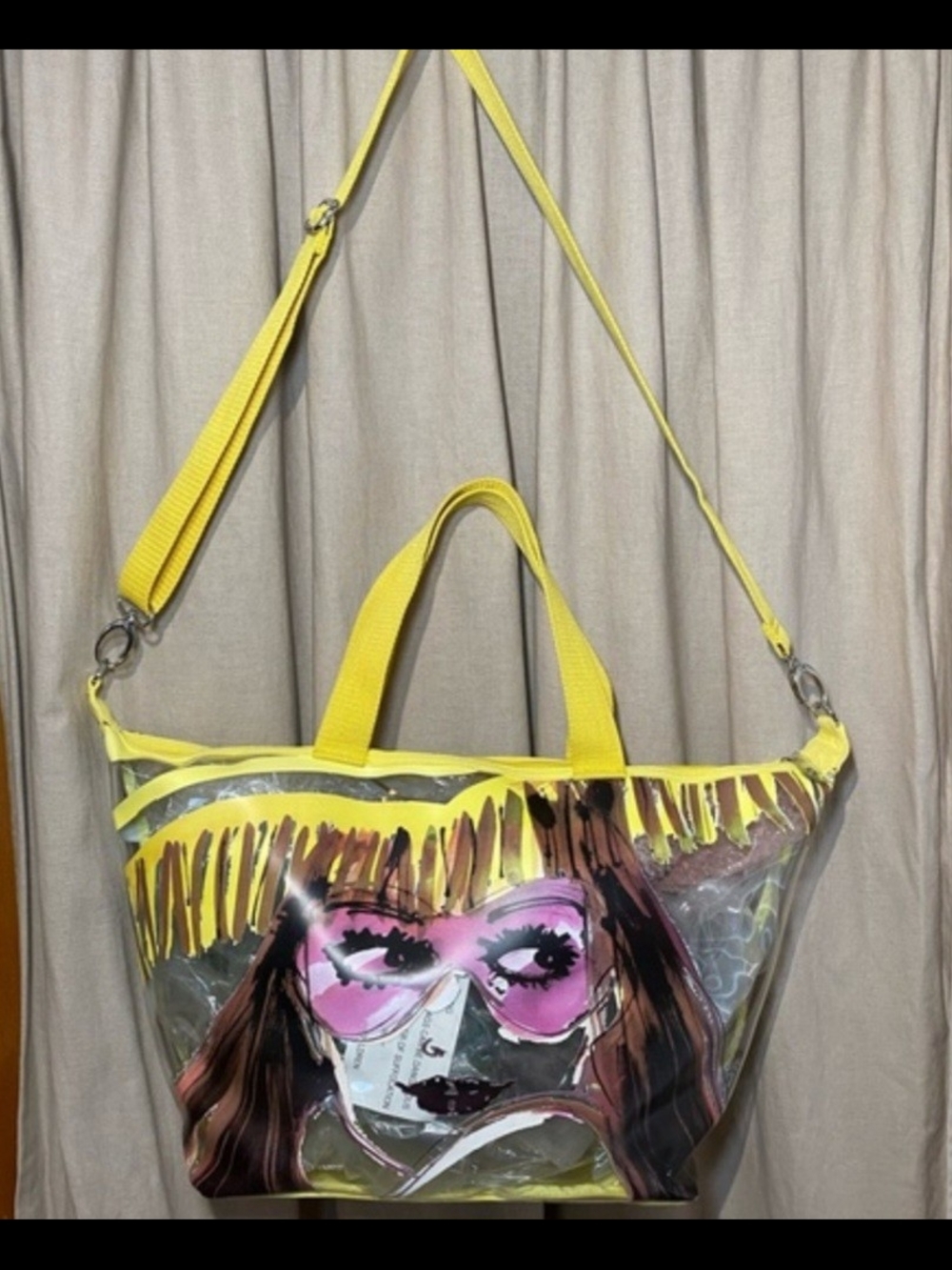 Izak PVC tote Vintage